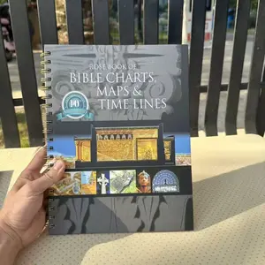 Rose Book of Bible Charts, Maps & Time Lines 10th Anniversary Edition, Spiral Bound Bible Study Guide, Christian Educational Resource for Beginners & Scholars