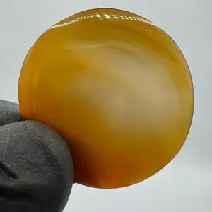 Handcrafted Agate Ball Marker | Polished Natural Stone