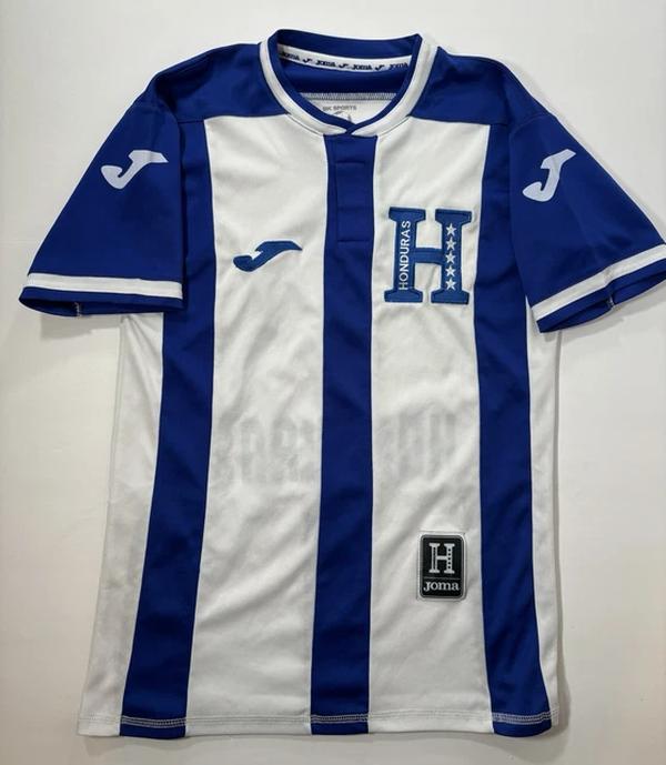 Honduras Team 2024 Third Replica Jersey - Blue, Fabric Lightweight Airy Flexible Comfortable Coolness S to 5XL for Sports Workouts Football Viewing