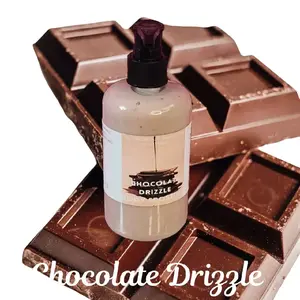 Chocolate Drizzle Whipped Shea Butter Moisturizer 8 oz - Hydrating Body Lotion with All Natural Ingredients, Gentle and Lightweight for Comfort