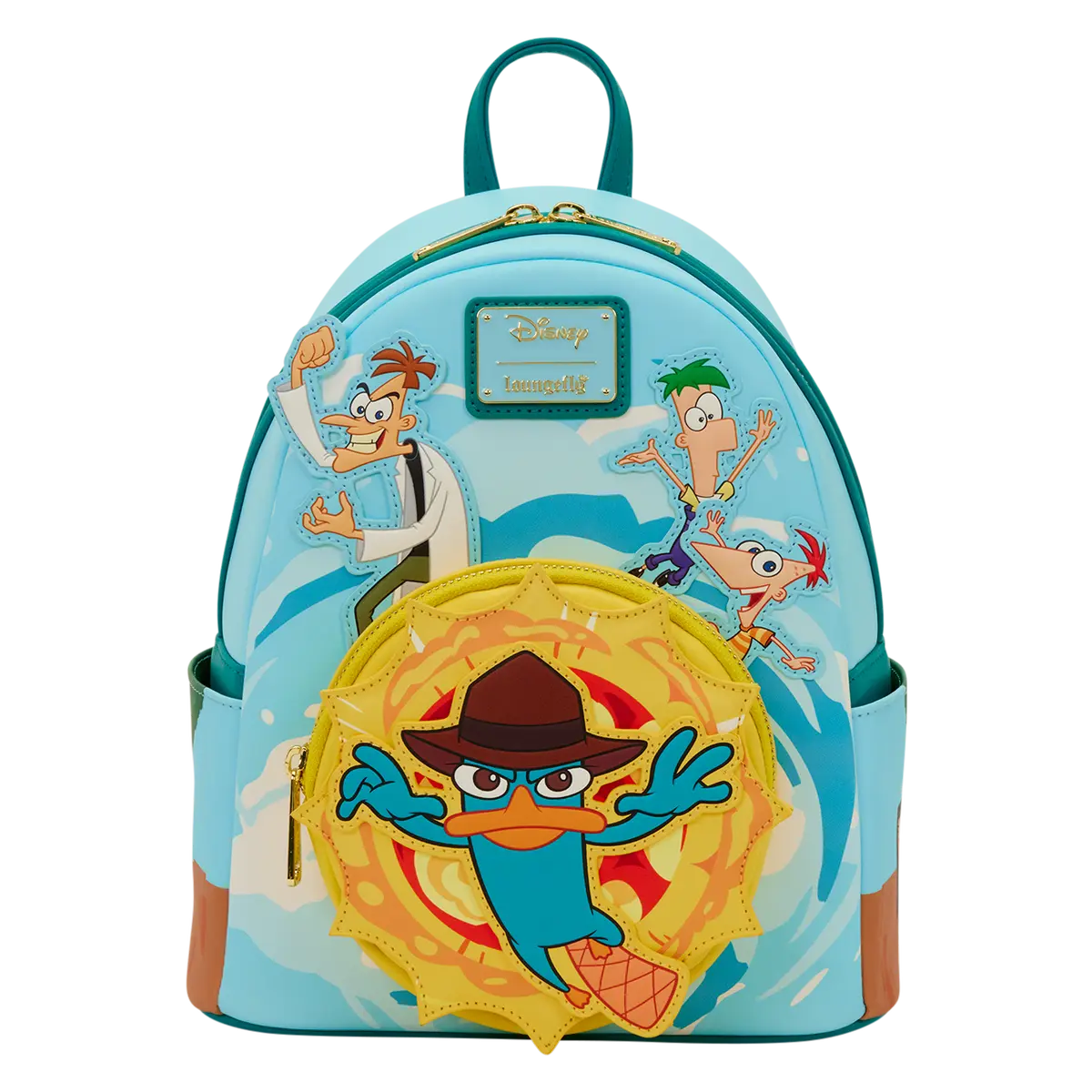 Phineas & Ferb Light-Up Mini Backpack