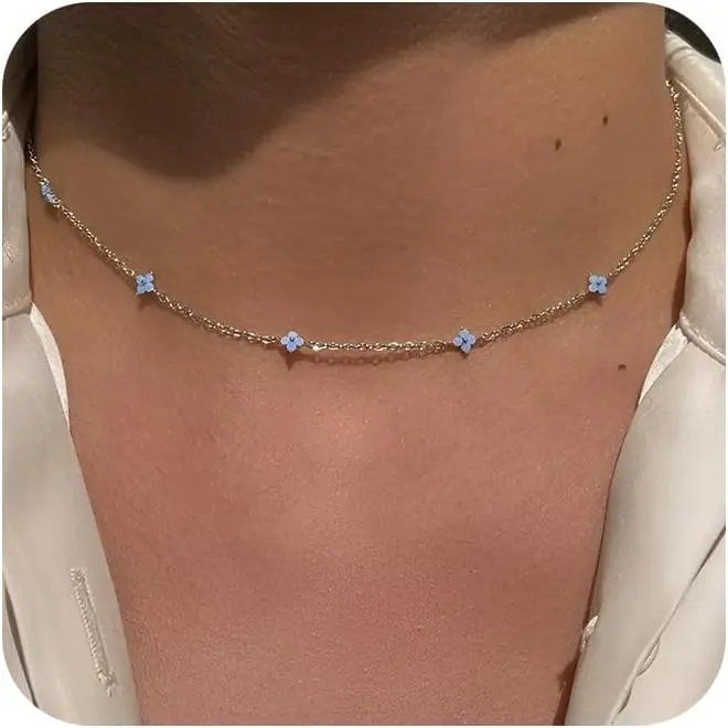 Blue CZ-Silver