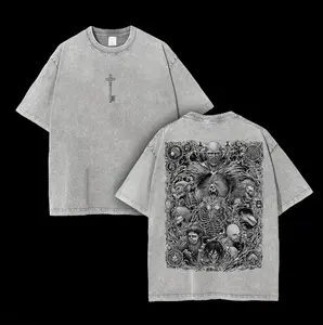 The Key Shingeki no Kyojin - Attack On Titan Anime Manga Washed Heavyweight Cotton T-shirt, Gift For Anime Fan, Anime Lover unisex top