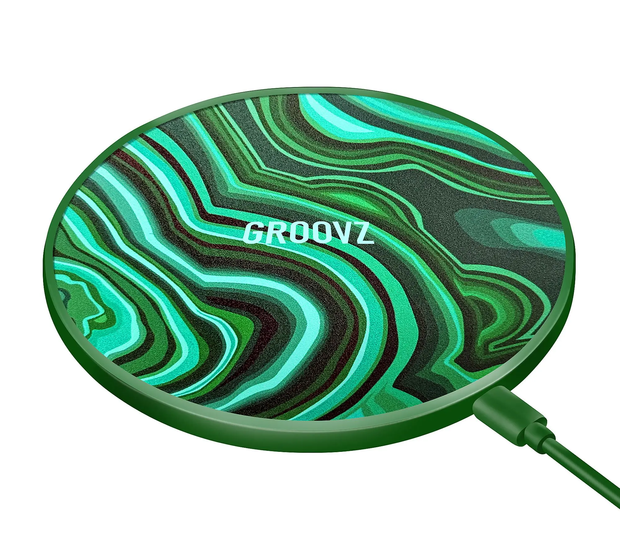 Groovz Plus 15W Fast Wireless Charging Pad Groovz Plus 15W Fast Wireless Charging Pad
