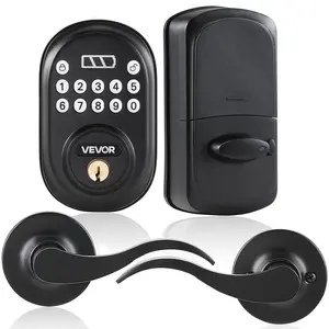 VEVOR Keyless Entry Door Lock with Handle Electronic Door Lock Password and Key