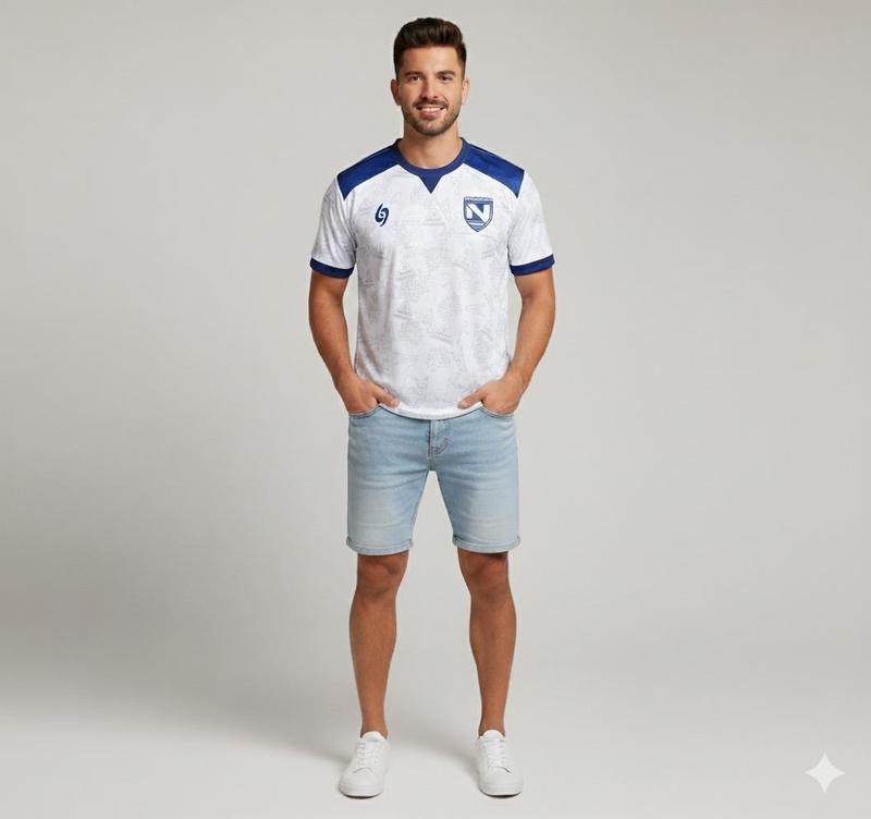 Nicaragua Soccer Jersey - Comfortable Synthetic Material, Breathable & Durable, Easy Care, Versatile for Any Season