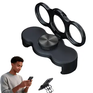 3-Finger Magic Ring™ Phone Grip & Stand – 360° Rotating, Foldable, One-Handed Comfort  #PhoneGrip #FoldableStand