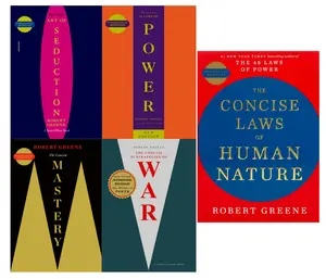 Robert Greene 5-Book Collection: Master Seduction & Power - USA Stock - Essential Insights for Success & Strategy