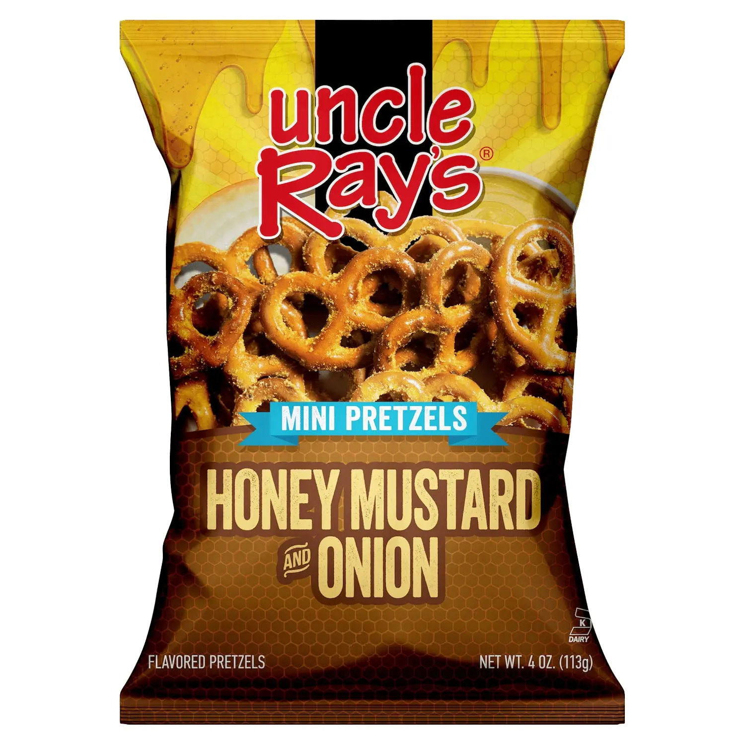Uncle Ray’s Honey Mustard & Onion Pretzels