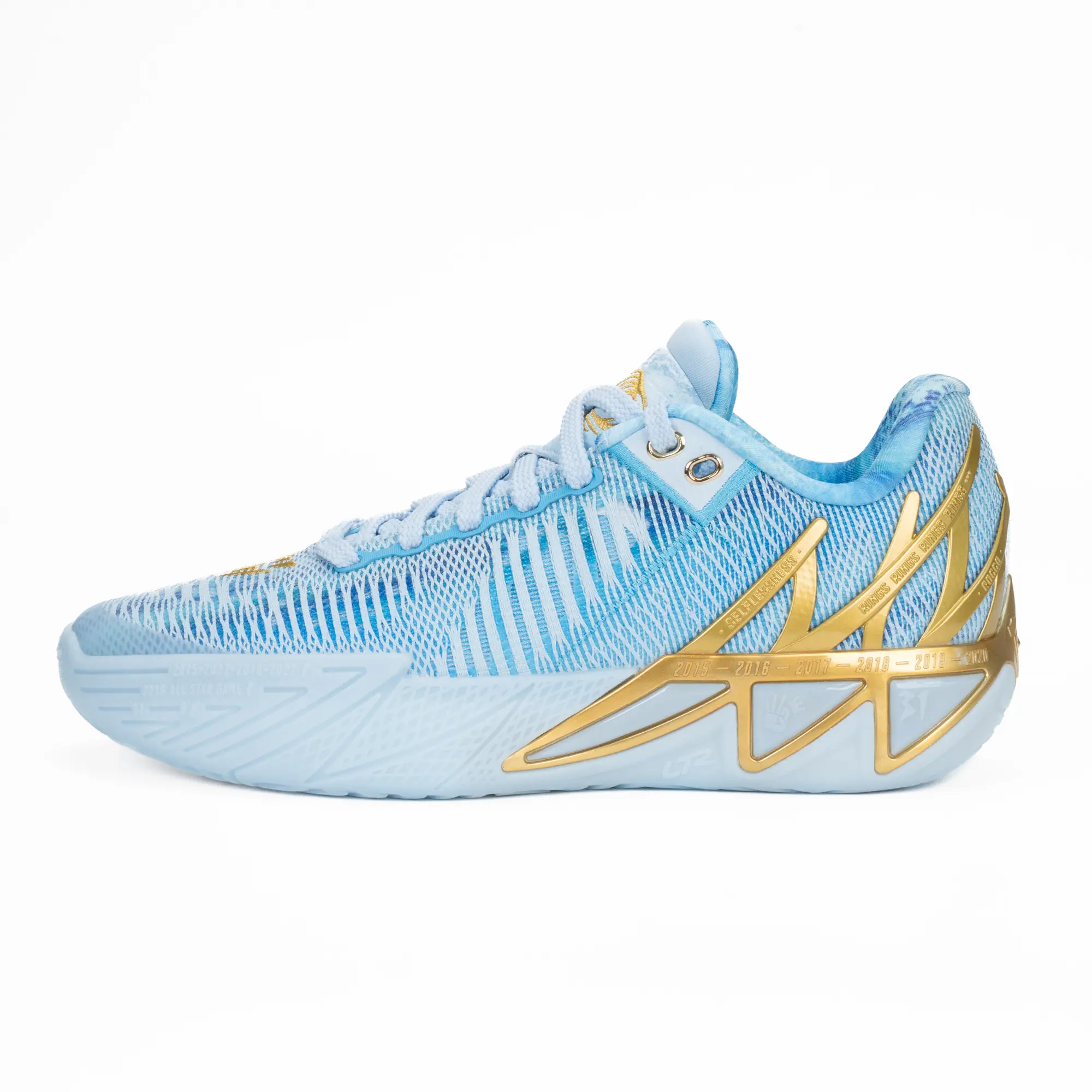 Anta KT11 Thompson Men's Basketball Shoes – Durable, Non-Slip, Low-Top, Fabric Upper, Sky Blue Verifiable, with credentials and supporting global authentication