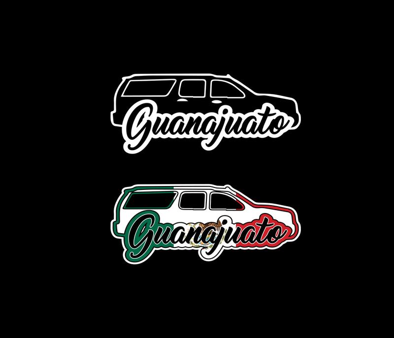 Guanajuato Tahoe Chevrolet Decal Silhouette letters Decal Car Window Laptop Vinyl Sticker Mexico GTO Mx Estado Trokiando chevy decal