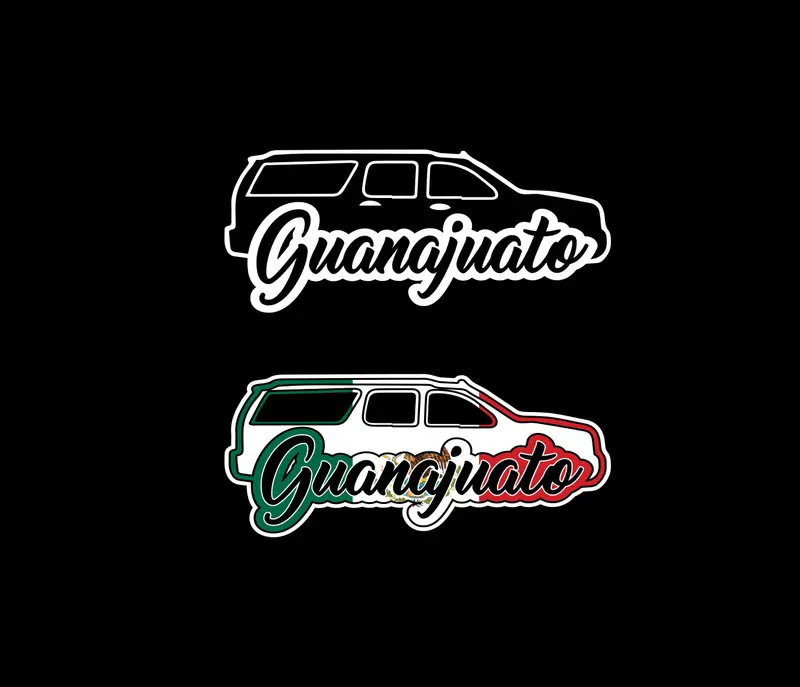 Guanajuato Tahoe Chevrolet Decal Silhouette letters Decal Car Window Laptop Vinyl Sticker Mexico GTO Mx Estado Trokiando chevy decal