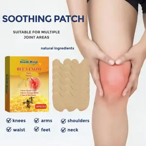 BonePainPatch Thermal Patches 12 Patches Bag for Bone Pain Relief & Muscle Recovery Balm Therapeutic Healing Therapy Healthcare Wellness Treatment Pure Herbal Heat Patches for Shoulder, Waist, Knee & Foot, Natural Long-Lasting Warmth