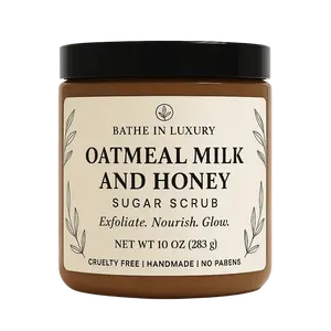 Oatmeal Milk and Honey Sugar Scrub Body Scrub
