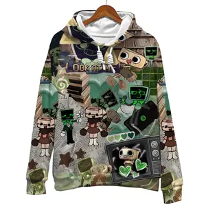 Vee and Shelly Dandys World Pullover Hoodie, Vee and Shelly Dandys World 3D Hoodie,Vee and Shelly Dandys World World 3D Pullover Hoodie, Dandys World 3D sweater