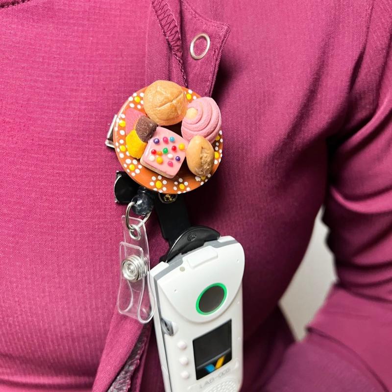 Mexican Badge Reel, Handmade Badge Reel.