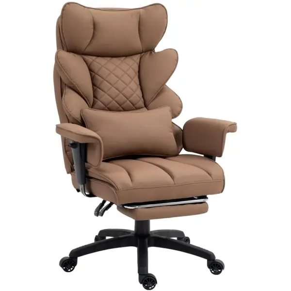 [DealsForYouDays] Extra Large Ergonomic Massage Gaming Office Chair with Pocket Spring Cushion, High Back Recliner Desk Chair for Work, Gaming & Napping - Adjustable Armrests, Lumbar Support & Footrest