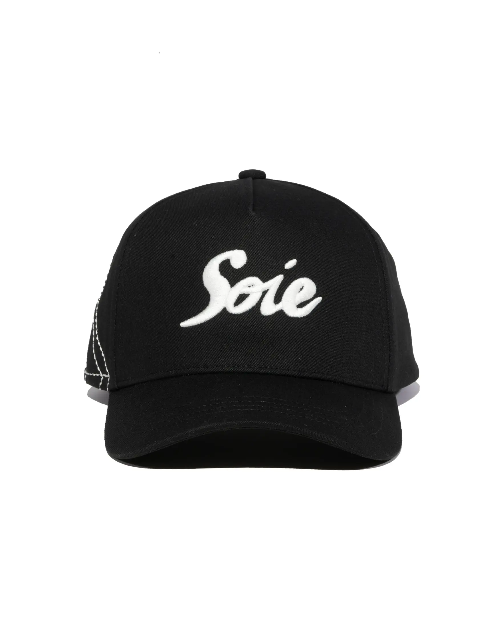 Black Satin-Lined Snapback
