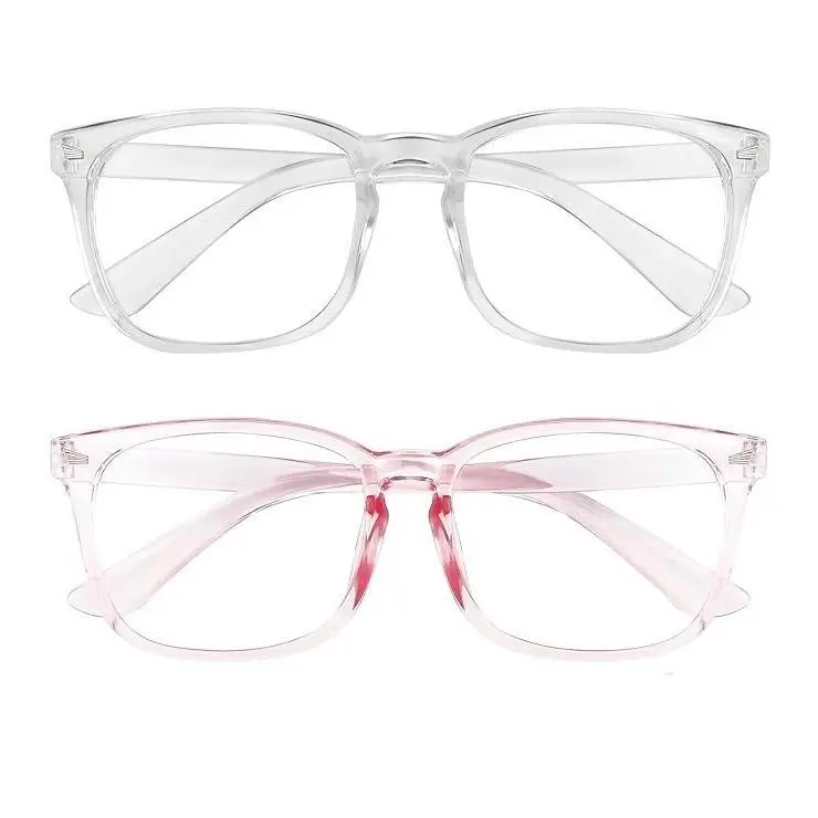 Transparent + Pink（2 Pack）