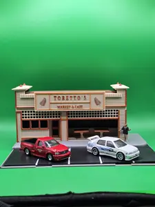 Diecast 1:64 Tuna On White No Crust Diorama F & F (Cars and Figures NOT included)