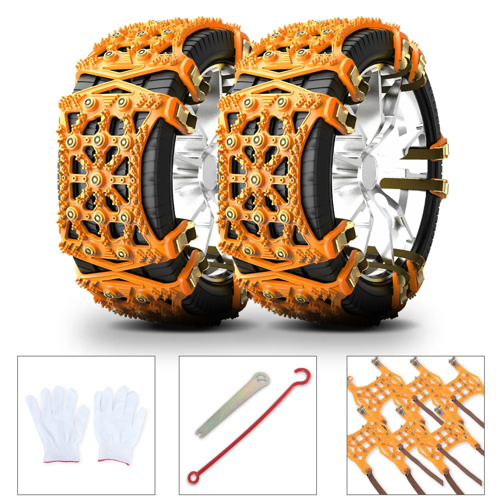 Universal Tire Snow Chains Anti Skid