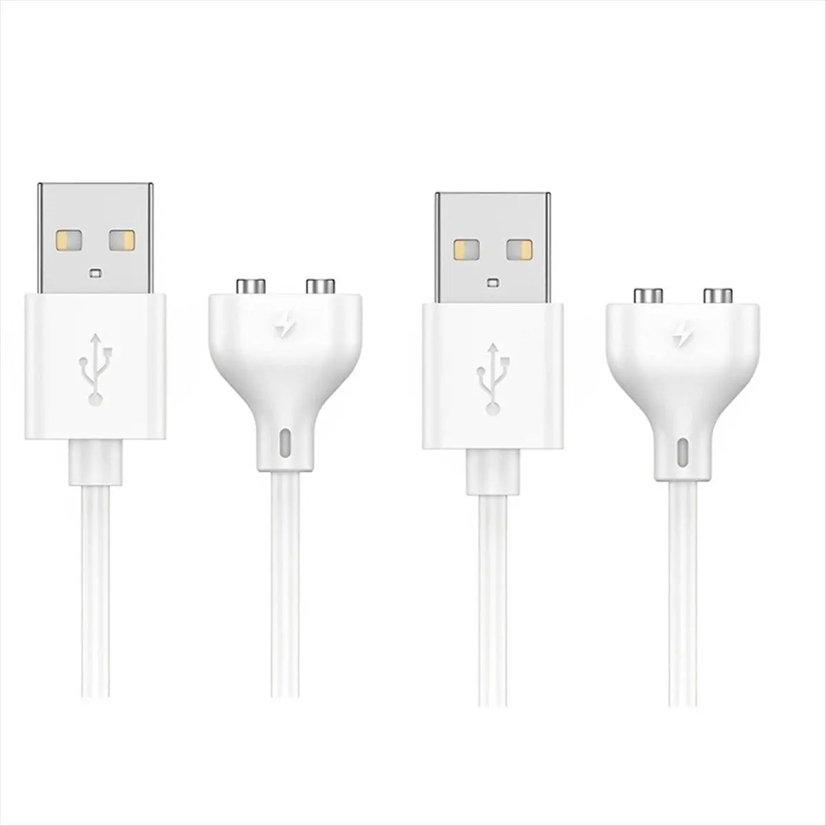 2PCS Magnetic USB DC Charger Cable, 0.8m Charging Cord for Massager, Electric Toothbrushes,Kids Watche,Facial Cleanser
