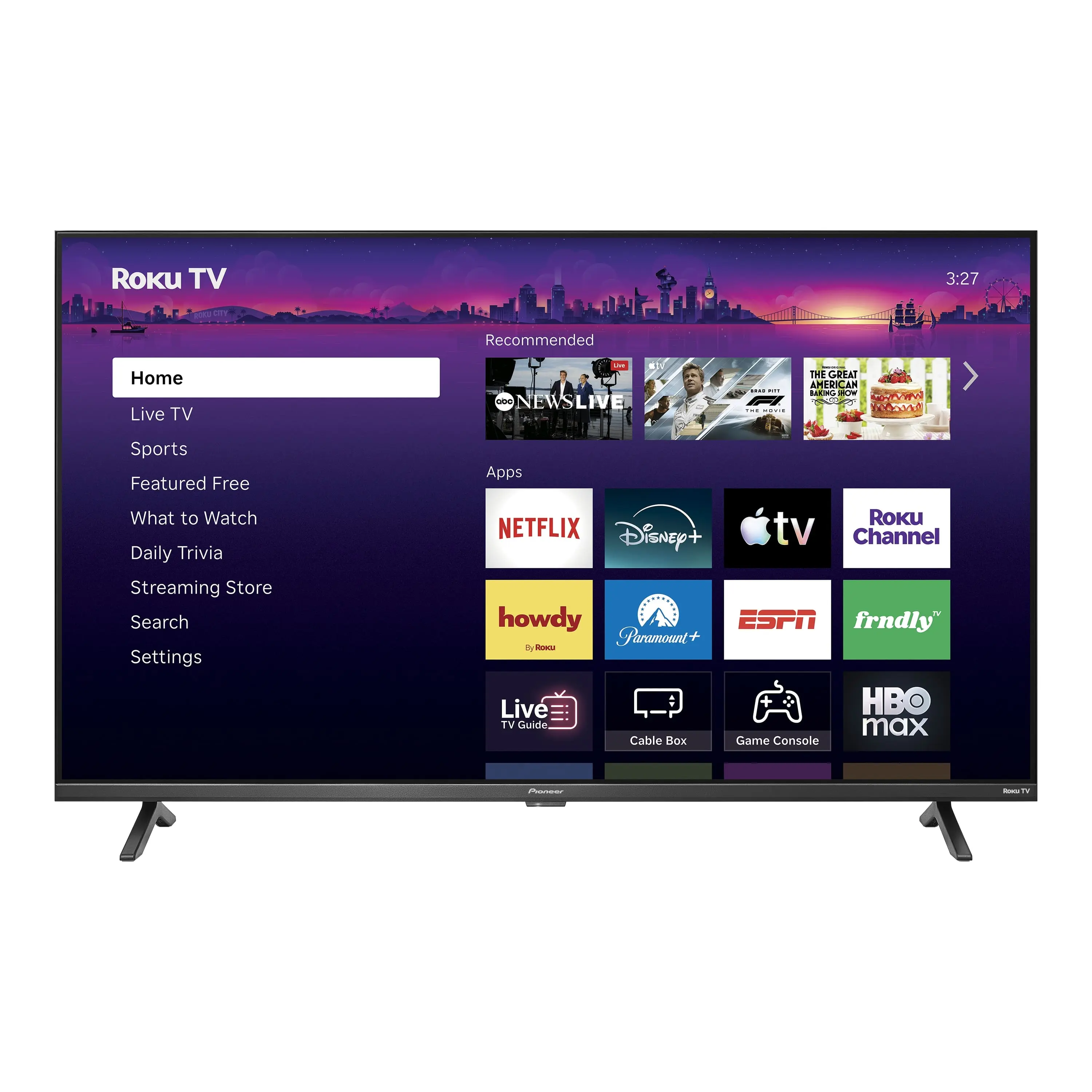 50 Class LED 4K UHD Smart Roku TV