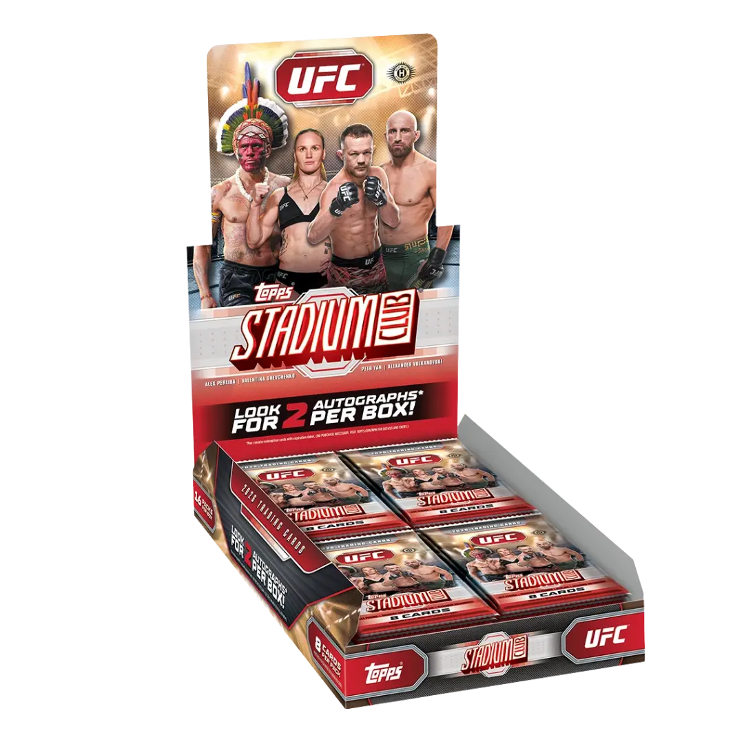 🔥 HOT NOW 👊 2026 Topps Stadium Club UFC Hobby Box
