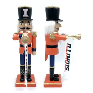 Santas Workshop  14 in. Illinois Bugler Nutcracker