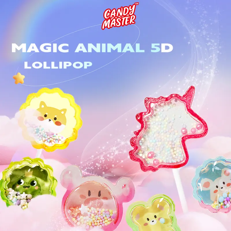 Candy Master MeCandy 5D Lollipop - Handcrafted in Fruity Flavors, 0 Fat ...