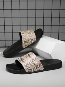 Men's Ultra-Light Breathable Slip-On Sandals, Thick Sole Open Toe Slippers, Casual Eva Indoor Shoes, Fashion Summer Anti-Slip Beach Sandals, Elegant Slippers, Lightweight Slipper, Non Slip Slippers