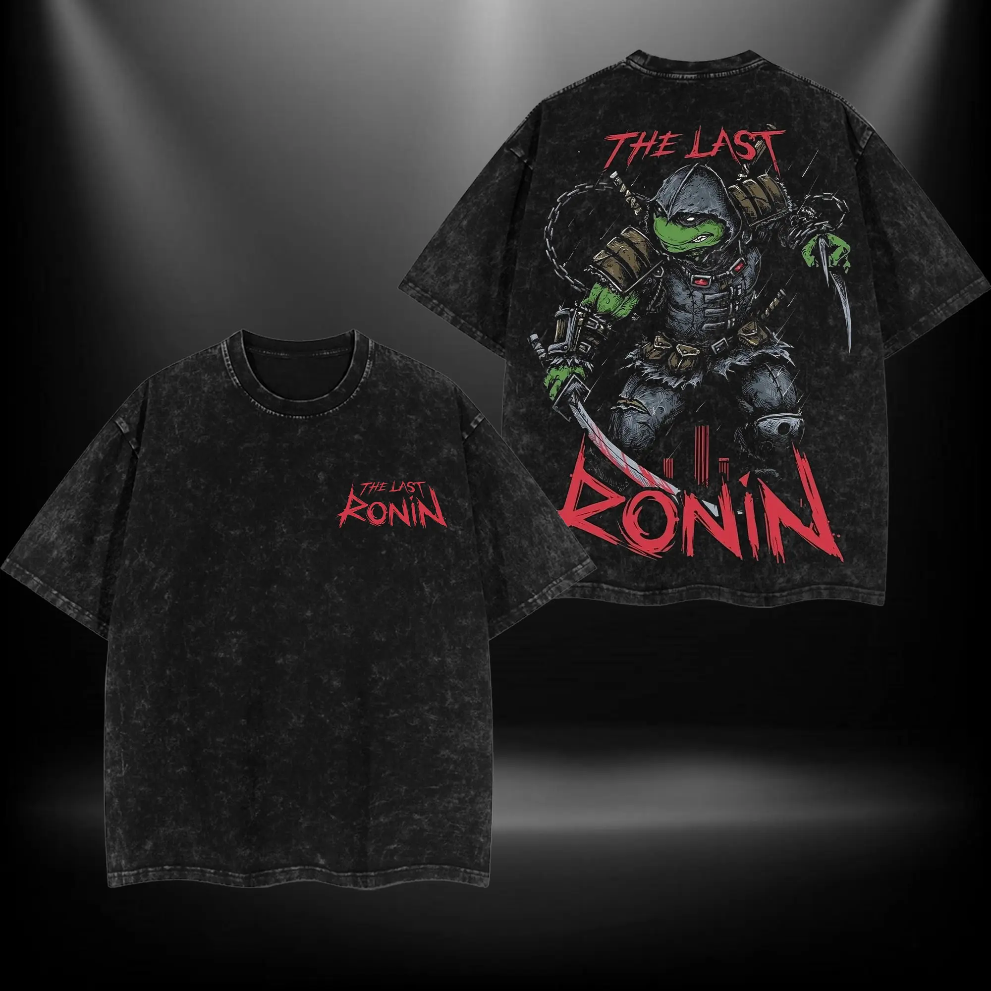 Michelangelo Mikey The Last Ronin Ninja Turtles Menswear Gift for movie fans Top Apparel Classic Oversized Seamless Simple Straight Man designer shirts Men's Regular Fit Floral Print Tee