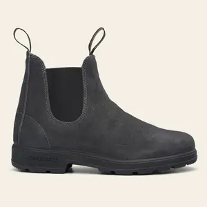 Blundstone Original 1910 Suede Leather Boot in Steel Grey
