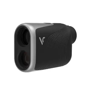 L6 Golf Laser Rangefinder With Slope, Black and Gray Design, Compact Size, Ideal for Golfing and Outdoor Activities