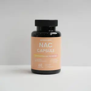 Nature‘s Gate NAC Hard Capsules Antioxidant Supplement | Supports Respiratory Health & Comfort