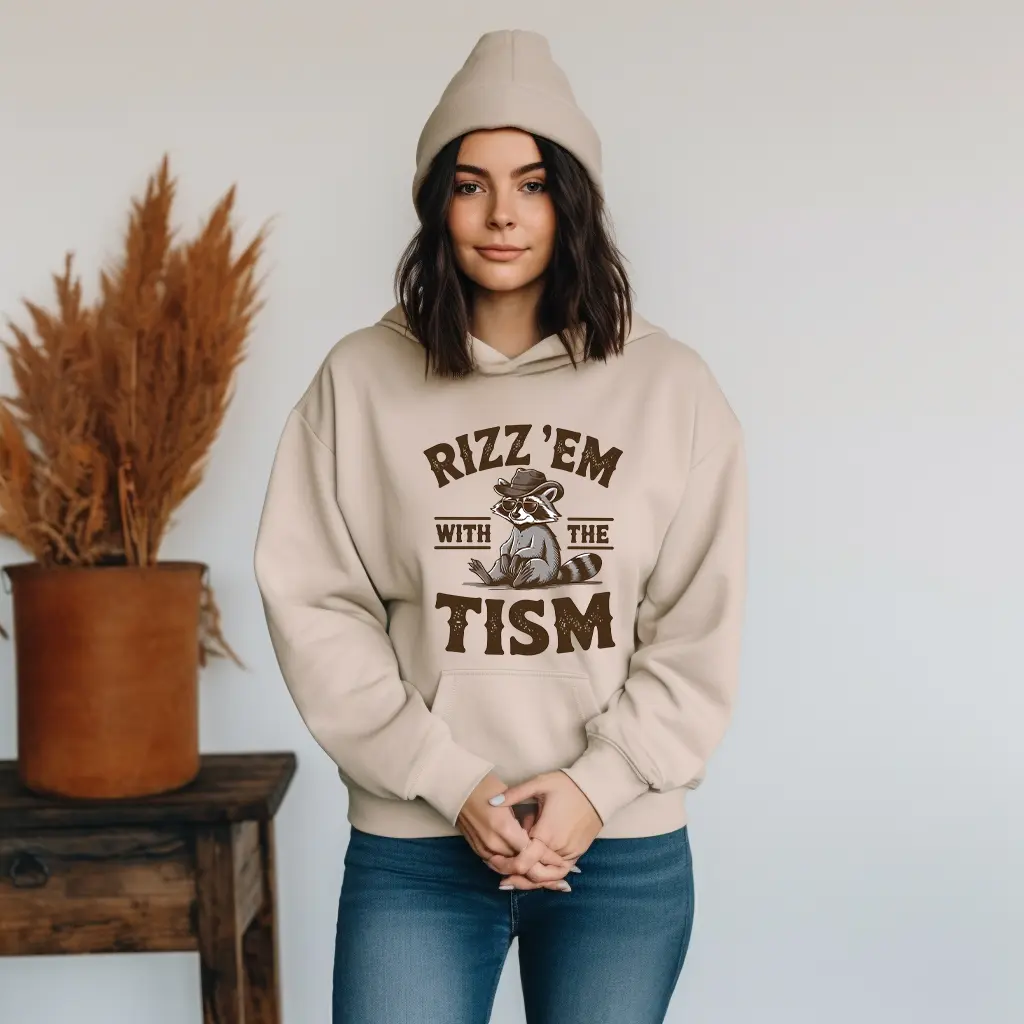 Rizz Em With The Tism Hoodie for Socially Unique People