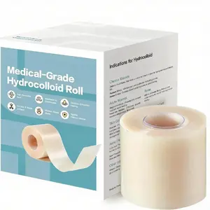 Hydrocolloid Roll  Pimple Patches for Wound /face Care, Cut-to-Size, with Self-Adhesive, Ultra Absorbent, Flexible & Waterproof Big Hydrocolloid Bandages for Body, Chin, Forehead, Chest, Back Zit Breakouts, Hydrocolloid Patch  (5cm*150cm)