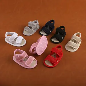 Stylish & Breathable Mesh Sandals Baby Boys & Girls - Adjustable Hook & Loop Fastener & Open Toe Walking Shoes &