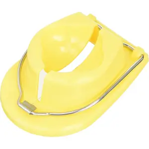 Gosei Egg Yellow, Width 3.3 x Length 4.7 x Height 1.5 inches (85 x 120 x 38 mm)