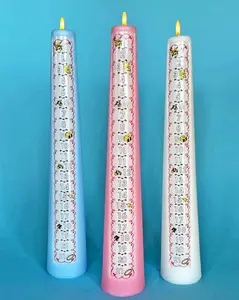 Birthday Countdown Candle, 1-21 Years Traditional Style