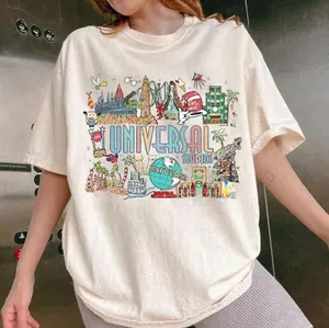Universal Studios Orlando T-shirt for family trip, universal trip, cute matching tshirts for family, universal studios, shirts women