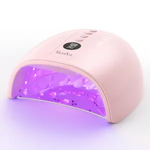 New Upgraded P-PLUS30GT Rechargeable Cordless UV/LED Nail Lamp Cures All Gels, Especially Builder, Hard, Extension, Acrylic & Chrome Gel Polishes