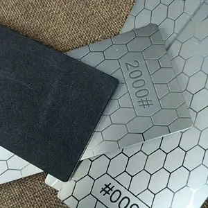 Diamond Abrasives Set, 5-Piece Grits 320/600/1000/2000/3000 for Precision Grinding & Edge Trimming, Durable Diamond Tools for Professional Use Knives