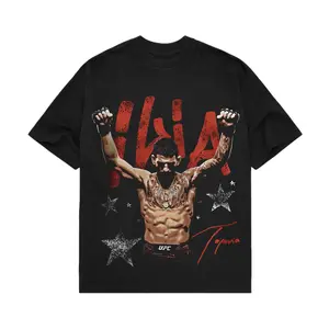 Ilia Topuria Tee, Boxing T-shirt, UFC Shirt, Fighter Tee, Graphic Boxing Champ T-Shirt
