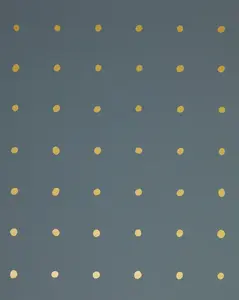 Dimes - Gold on Charcoal - Commercial Wallpaper