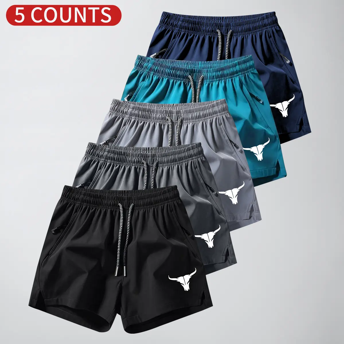 Black - Dark Gray - Light Gray - Lake Blue - Navy