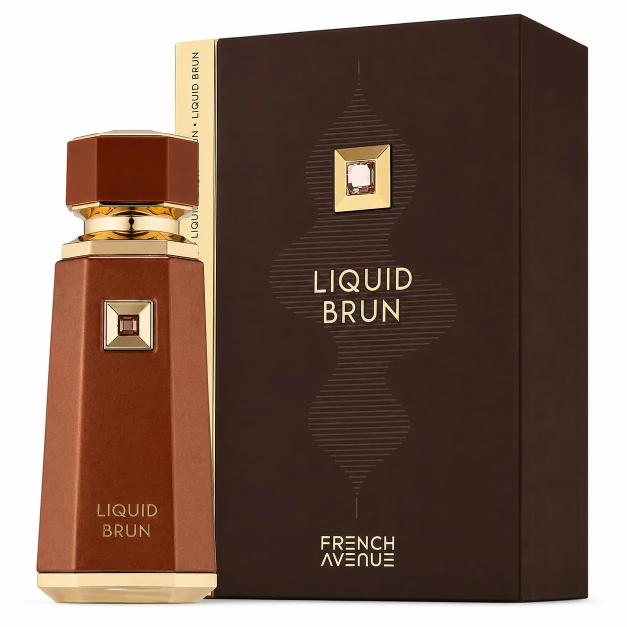 French Avenue Liquid Brun Limited Edition Extrait De Parfum, 150ml, Bergamot Cardamom Cinnamon Orange Blossom Vanilla Praline Musk