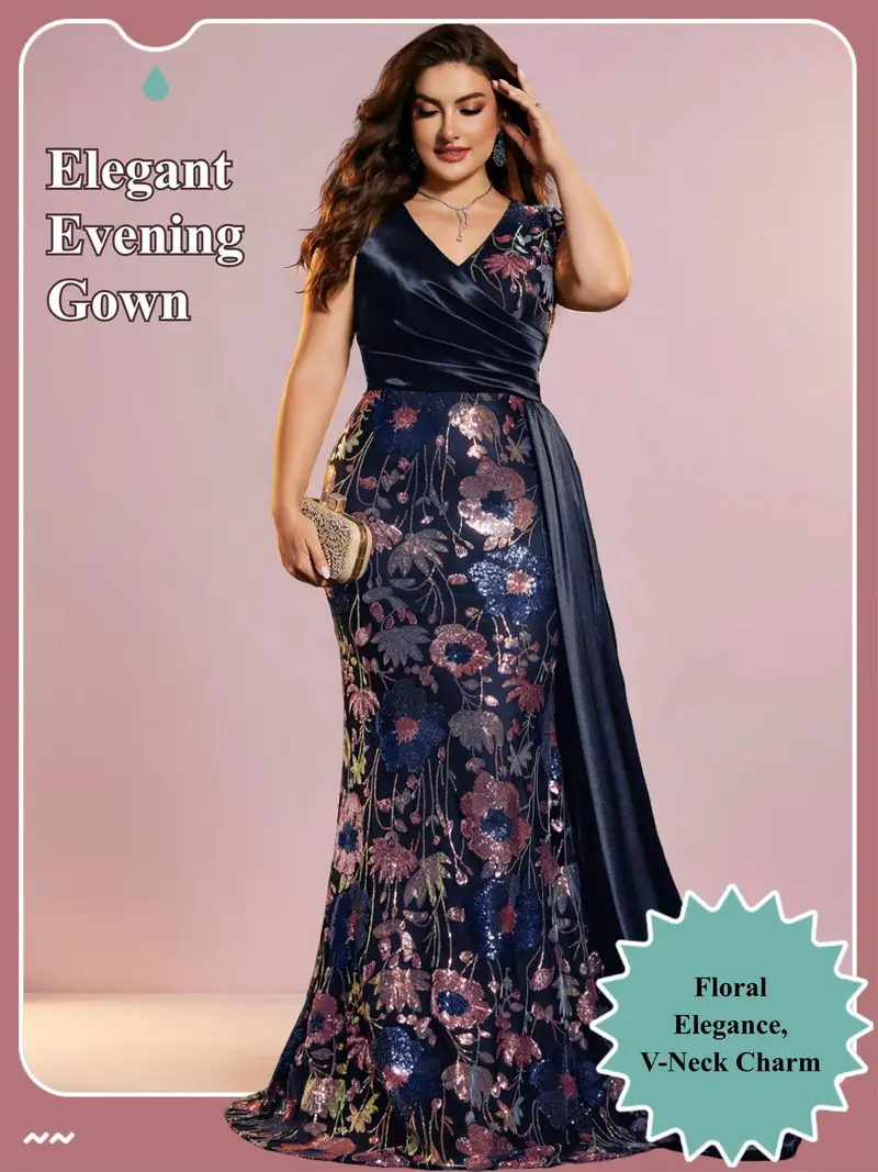 blue plus size dress formal - TikTok Shop blue plus size dress formal - TikTok Shop