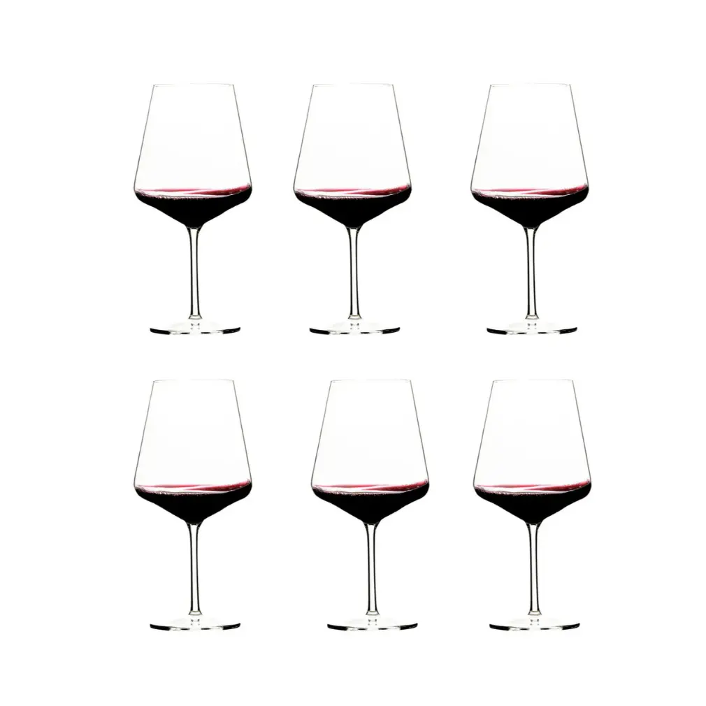 Alchemy Ariana Burgundy Glass, Set of 6