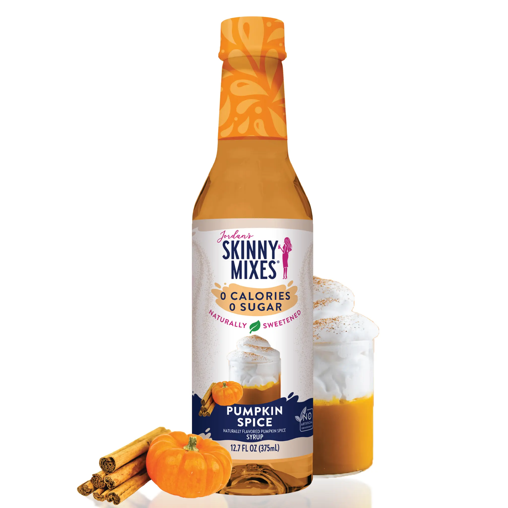 Naturally Sweetened Pumpkin Spice Syrup - 375ml Naturally Sweetened Pumpkin Spice Syrup - 375ml
